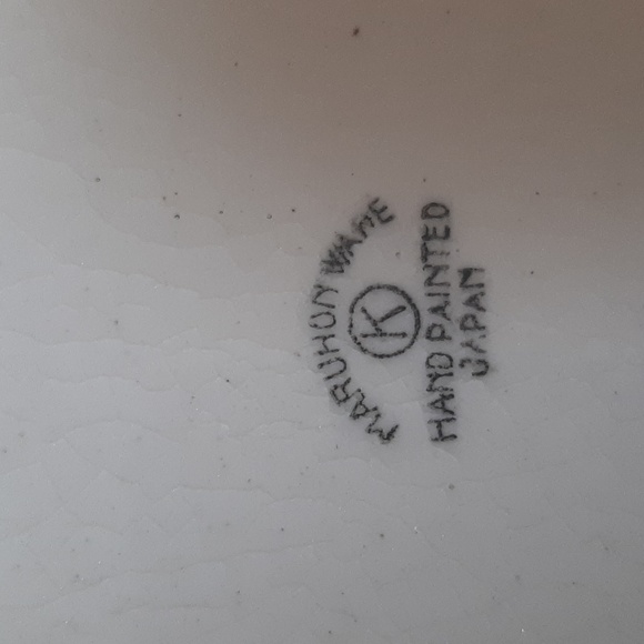 Japanese Maruhon fience wall pocket. - Picture 4 of 4